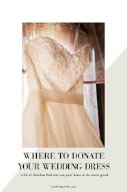 hanging wedding dress. Where to donate your dress