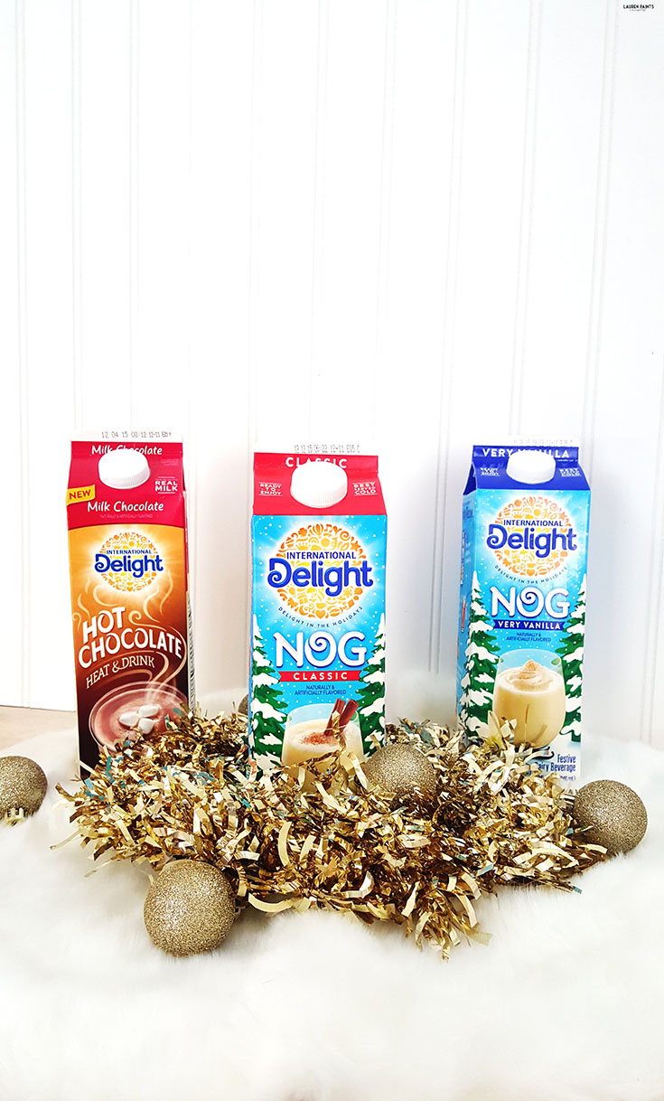 The Perfect Holiday Treat: Chocolate Ice Cream Cone Cups wtih Egg Nog & Hot Chocolate! #ShareYourDelight