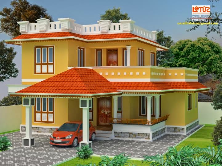 1 LOW COST KERALA HOME DESIGN Kerala Style Home Design of 