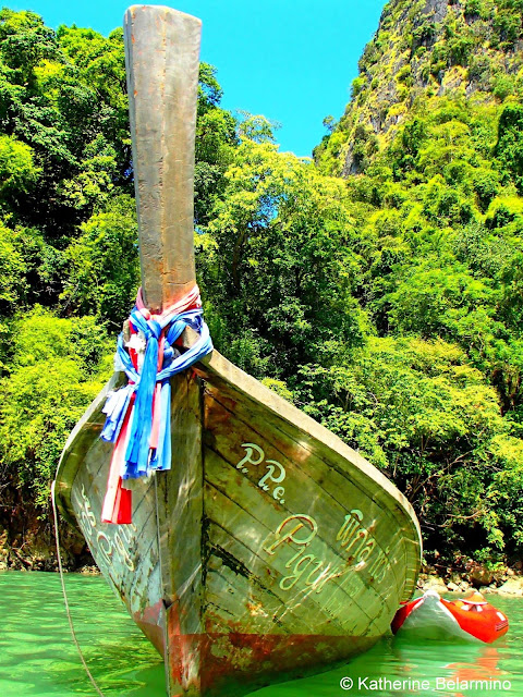 Capture the Colour Green - Long-Tail Boat Thailand