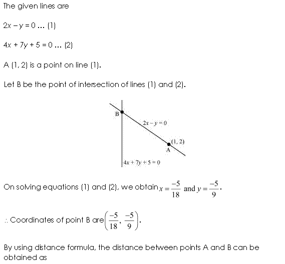 Solutions Class 11 Maths Chapter-10 (Straight Lines)Miscellaneous Exercise