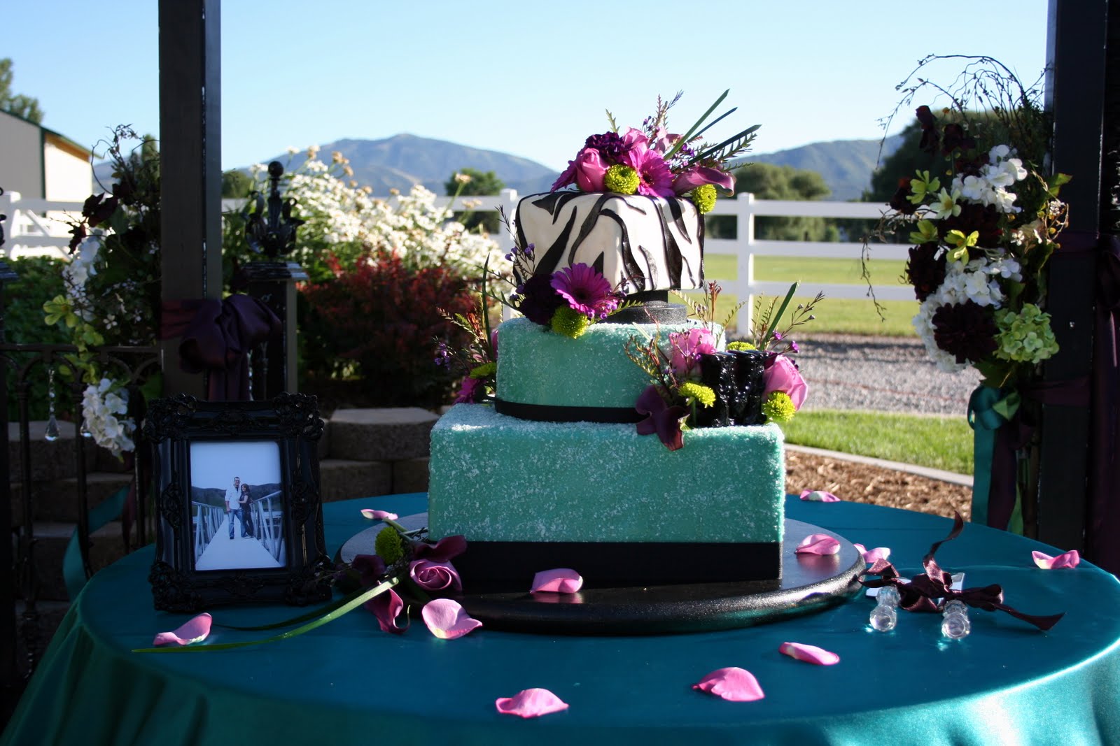 autumn wedding cakes