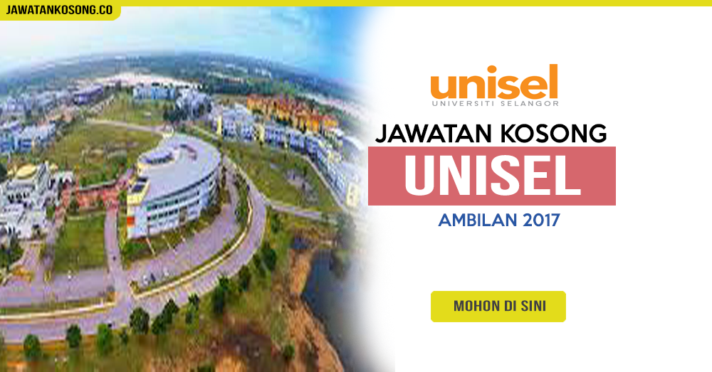 Jawatan Kosong Universiti Selangor ( UNISEL )