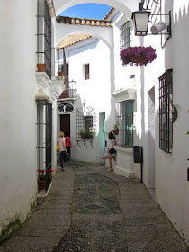 Andalusian White Village in The Poble Espanyol