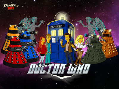 Doctor  Wallpaper on El Condensador De Fluzo  Doctor Who  Wallpaper Simpsonizado
