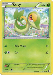 Snivy Boundaries Crossed Pokemon Card