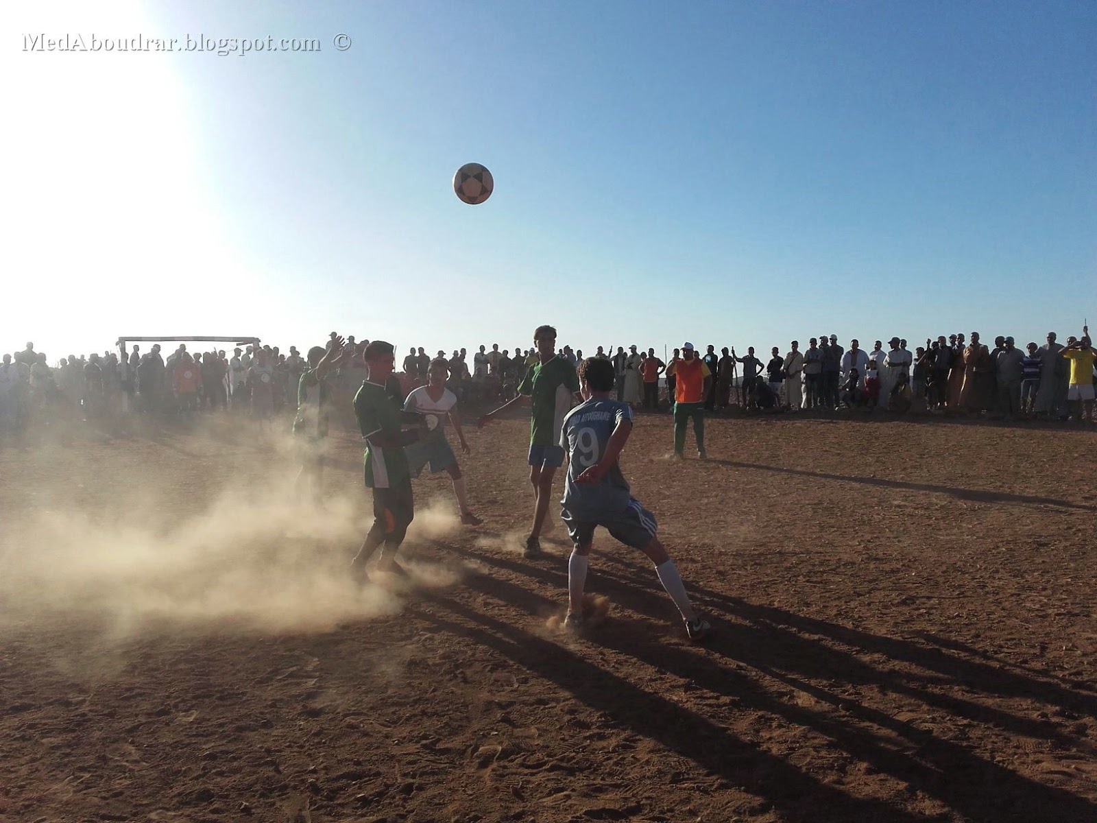 photos du tournoi de football 2016 à Idouska Oufella