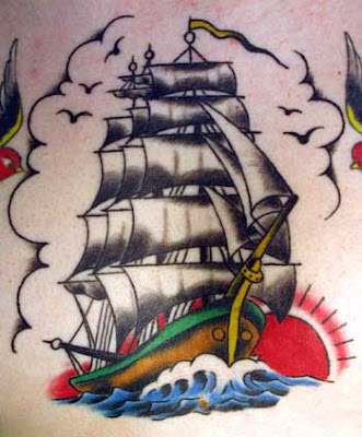 old school pirate ship tattoo thousands of tattoo designs nautical star