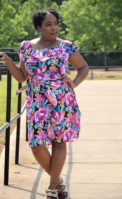 JCPenney Floral Spring Dress