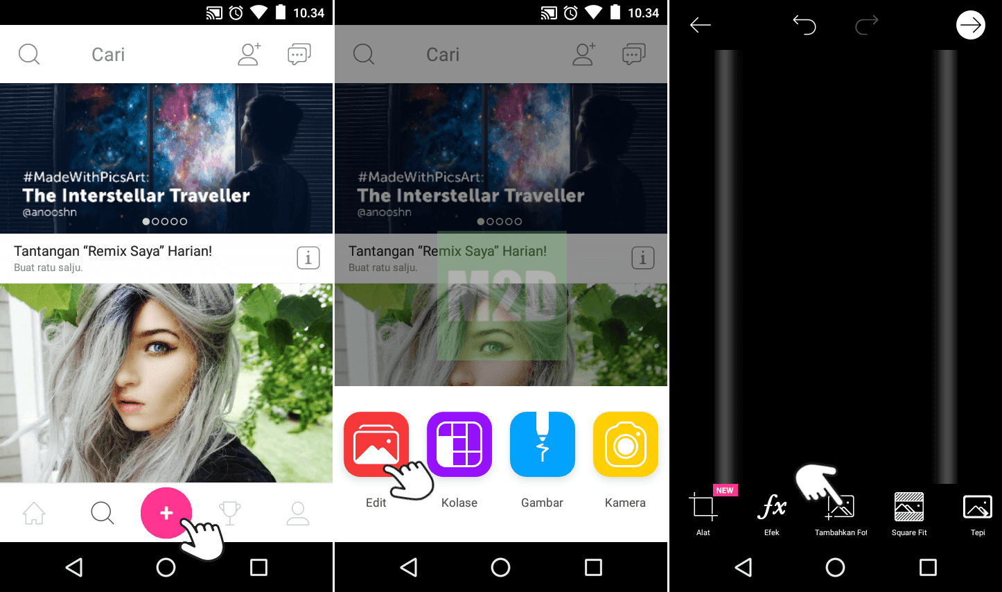 Cara Membuat Edge Wallpaper di Android dengan PicsArt ...