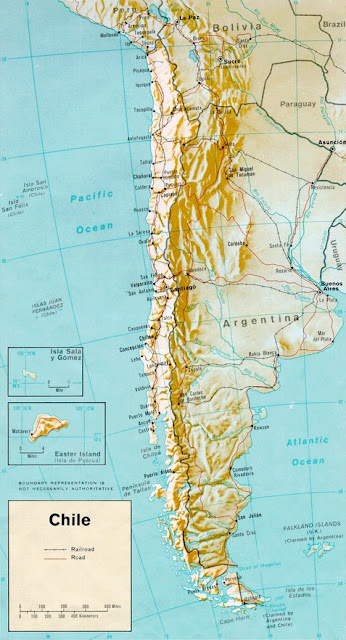 Chile Map 2015