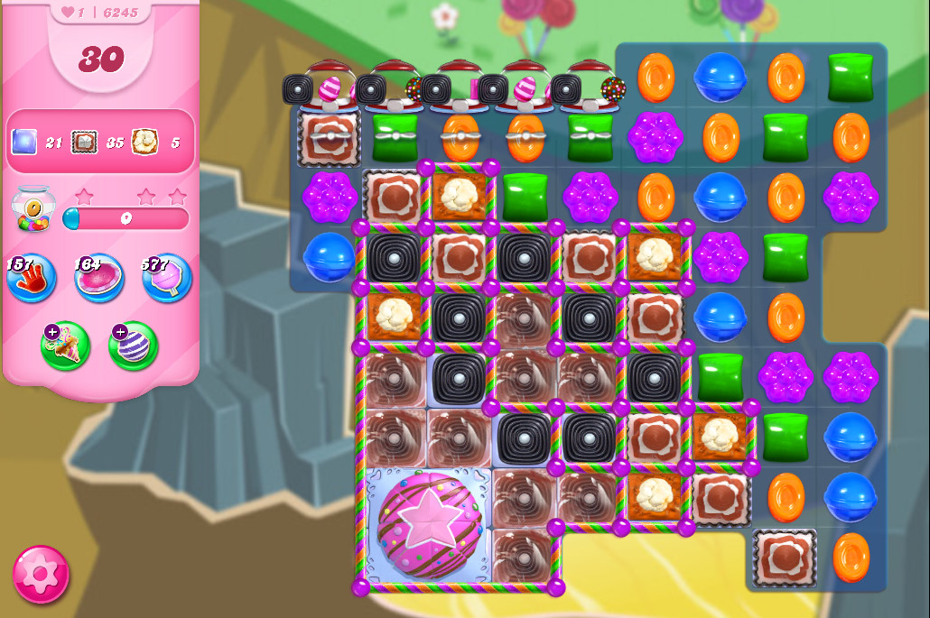 Candy Crush Saga level 6245