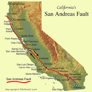 Sesar San Andreas, Patahan Legendaris Di California