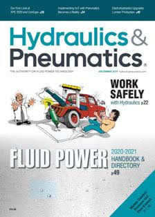 Hydraulics & Pneumatics - December 2019 | ISSN 0018-814X | TRUE PDF | Mensile | Professionisti | Oleodinamica | Pneumatica
Hydraulics & Pneumatics è il mensile più diffuso, più completo e organico ad indirizzo applicativo, per i tecnici delle aziende che già utilizzano o intendono utilizzare l'energia fluida. Prima rivista italiana del settore, vanta uno staff redazionale autorevole che segue una politica intesa ad offrire un concreto e sostanziale contributo alla diffusione e allo sviluppo dell'automazione oleodinamica e pneumatica, e alla soluzione più moderna e adeguata dei problemi connessi.