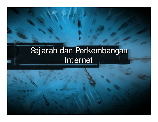 Sejarah Perkembangan Internet