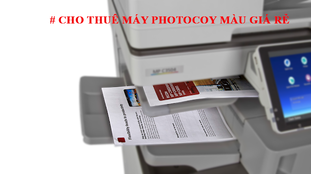 Mức tiêu thụ điện năng của máy photocopy