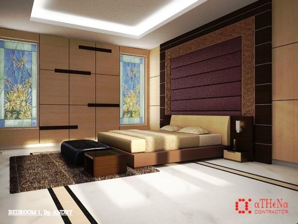 Denah Interior Apartemen 2 Kamar