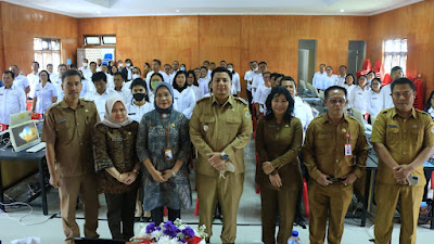 71 PNS Pemkab Samosir Mengikuti Ujian Dinas dan Ujian Kenaikan Pangkat