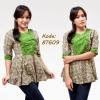 sketsa model baju batik