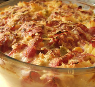 Macarrão gratinado