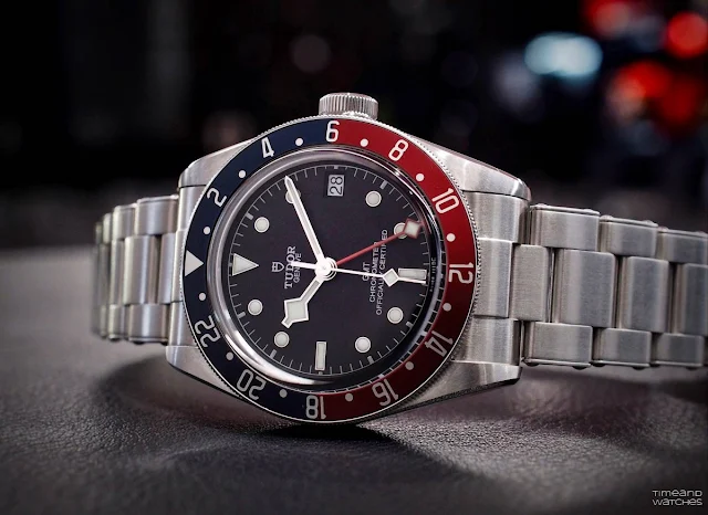 The new Tudor Black Bay GMT presented at Baselworld 2018