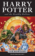 Harry Potter and the Deathly Hallows by J. K. Rowling book cover