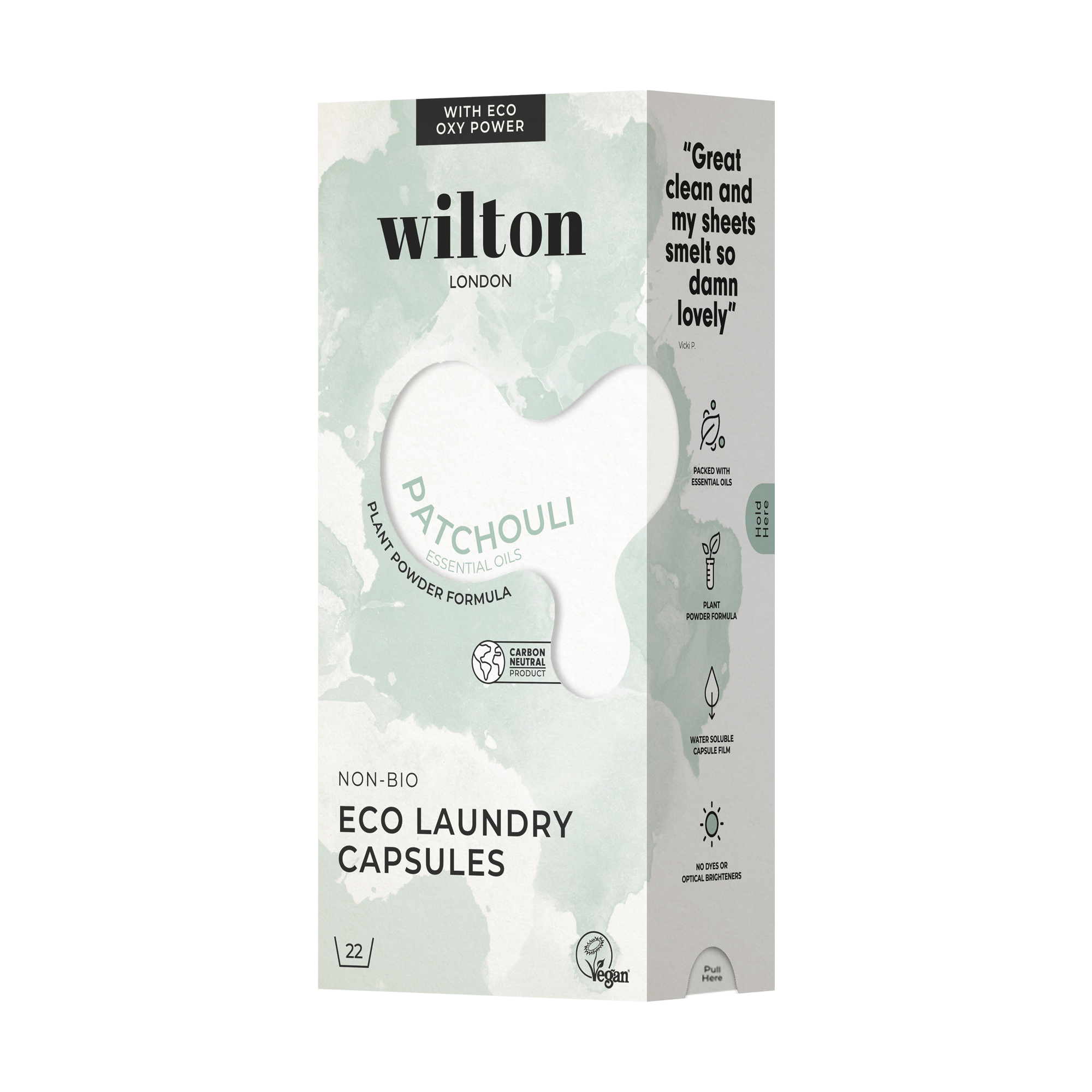 Wilton London debuts New Plant-Powder Eco Laundry Capsule