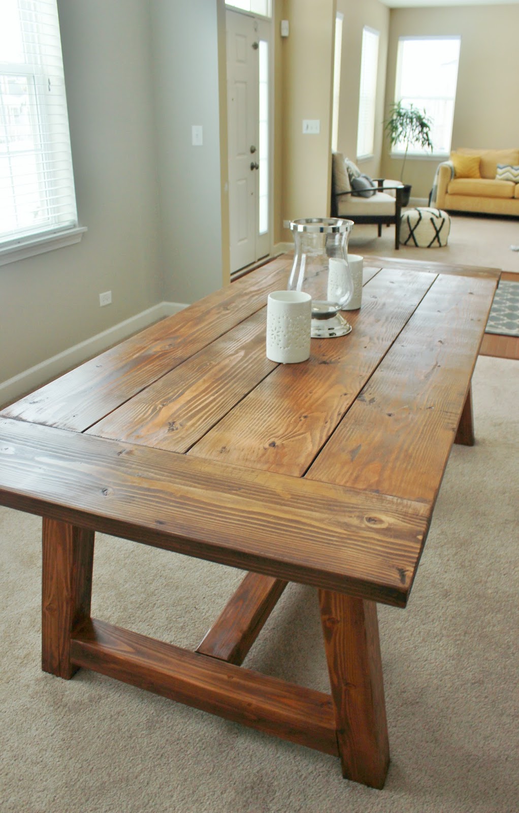 Holy Cannoli We Built a Farmhouse  Dining Room Table 