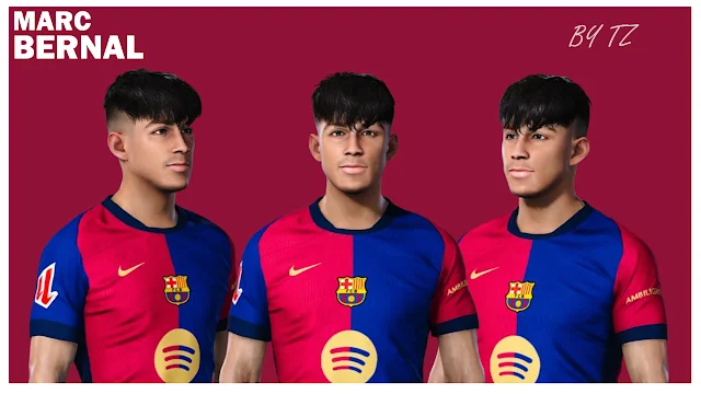 PES 2021 Marc Bernal Face