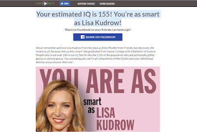 Which Celebrity Shares Your IQ Quiz Answers