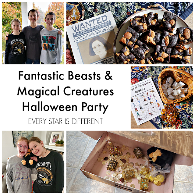 Fantastic Beasts and Magical Creatures Halloween Party