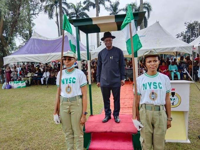 Wike happy with corps members impressive achievement in Rivers State  communities as 2428 passes out  