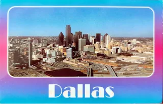 Vintage postcard from Dallas