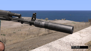 Arma3用RHS: Escalation MOD のDTK4消音器