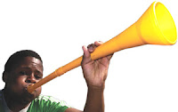 Vuvuzela del Mundial de Futbol de Sudafrica 2010