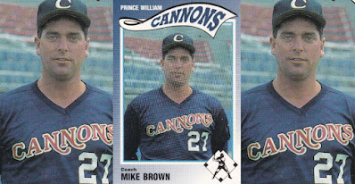 Mike Brown Prince William Cannons card