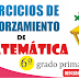 Ejercicios de reforzamiento de matematica para Sexto Grado Primaria