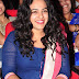 Nithya Menen Latest Glamourous Blue Dress PhotoShoot Images At Okka Ammayi Thappa Movie Audio Launch