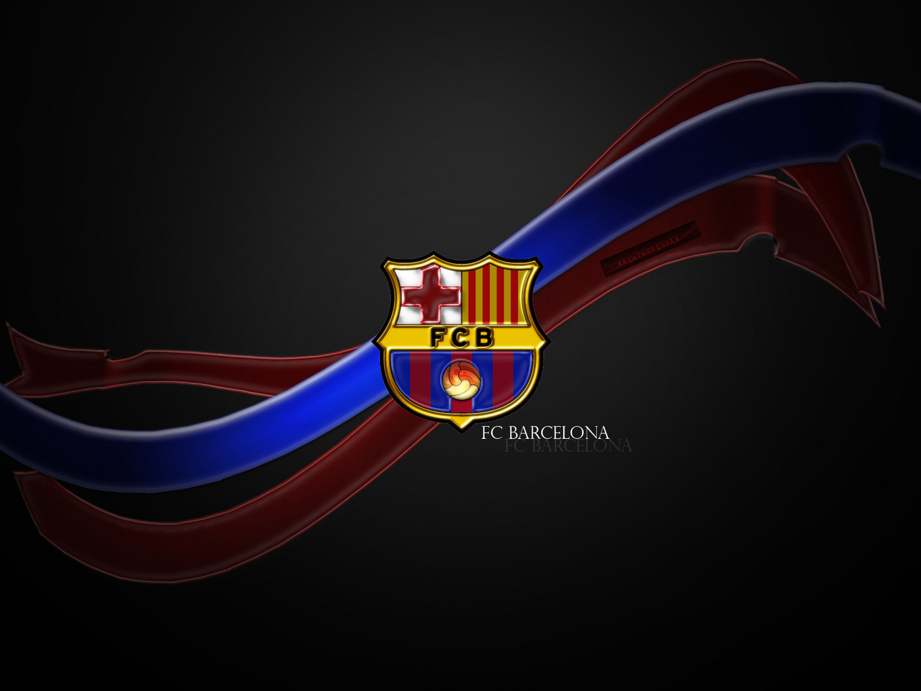 wallpapers hd for mac: Barcelona Football Club Logo Wallpaper HD