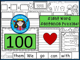 https://www.teacherspayteachers.com/Product/A-100-Sight-Word-Sentence-PuzzlesBuilding-Sentences-Handwriting-Addition-1941421