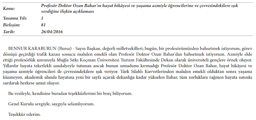 Engellenemeyen Hayaller | Prof. Dr. Ozan BAHAR