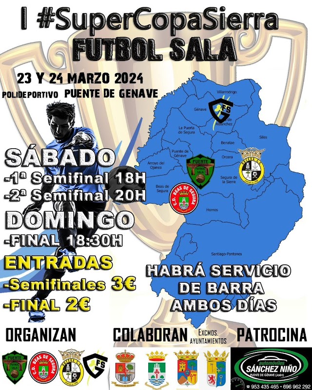 I #SuperCopaSierra Fútbol sala