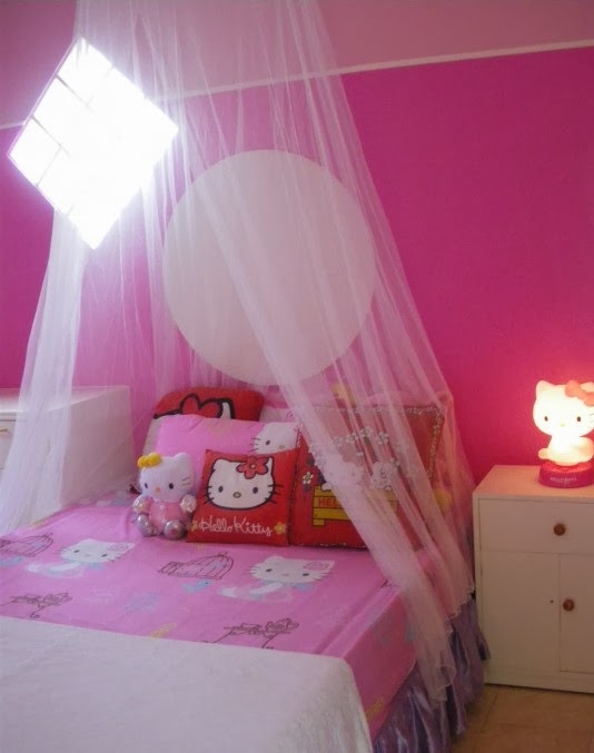 Desain Kamar  Tidur  Minimalis 2014 Bertemakan Hello  Kitty  