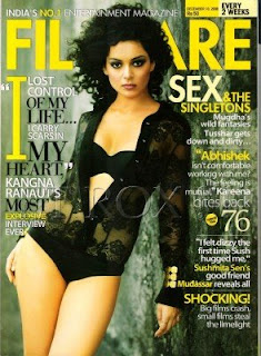 03Kangana Ranaut on the Cover Of Filmfare 