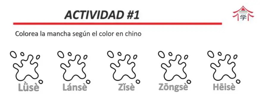 Colores en chino