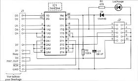 Figure Programmer Circuit Of AVR Atmel Microcontroller