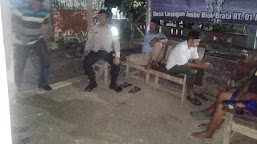 Polsek Sukagumiwang Monitoring Satkamling, Wujudkan Keamanan Bersama di Desa Larangan Jambe