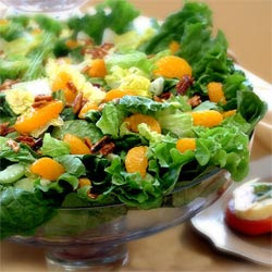 Gourmet Almond Mandarin Green Salad