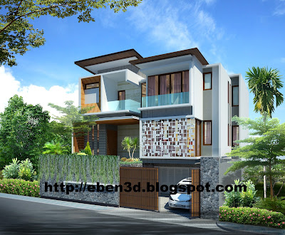 Jasa 3D Rumah Tinggal