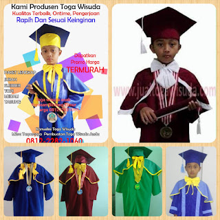 jual toga wisuda anak murah di ujung pandang makasar online